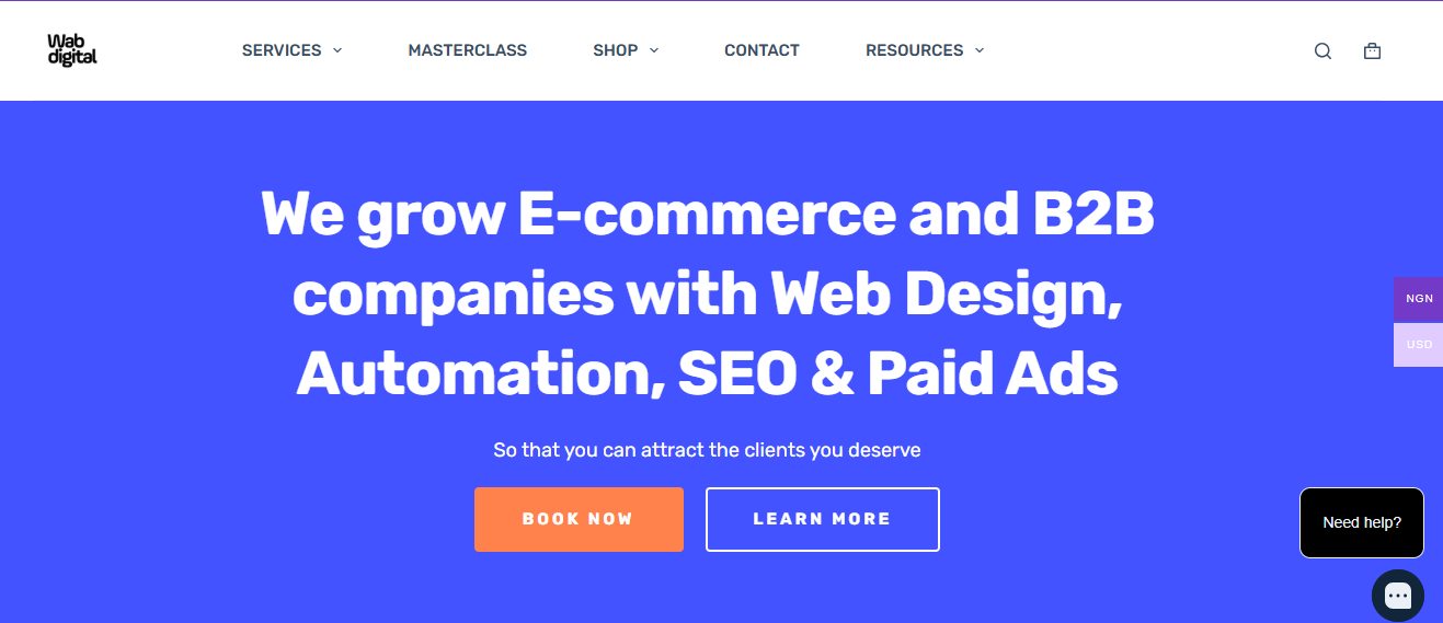 Wab Digital is among well-established companies in Nigeria. 