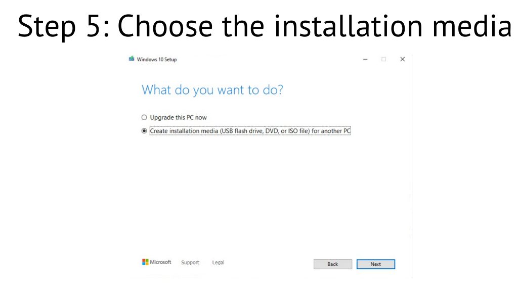 windows 10 pro download step by step