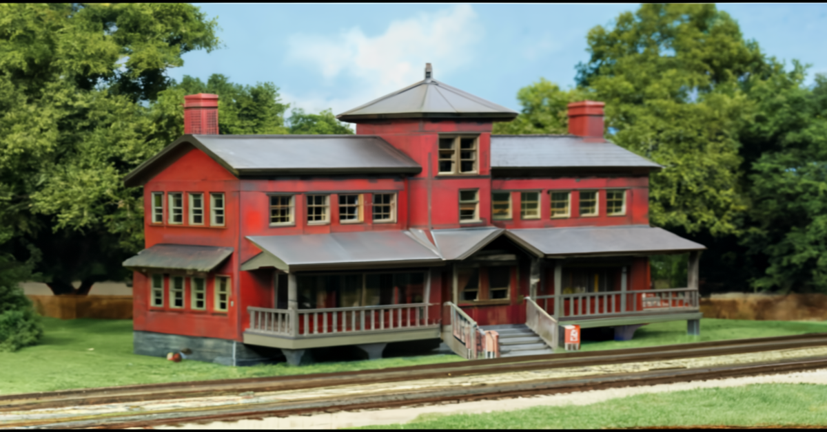 gloor craft models kit 410 freight house ho scale