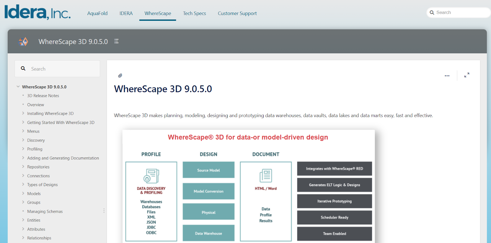 WhereScape 3D 9.0.5 now released for wherescape
