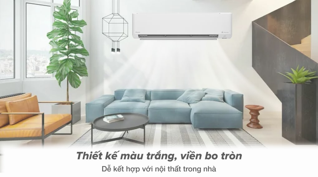 Máy lạnh Daikin Inverter 2.5 HP FTKY71WVMV - Thiết kế dàn lạnh