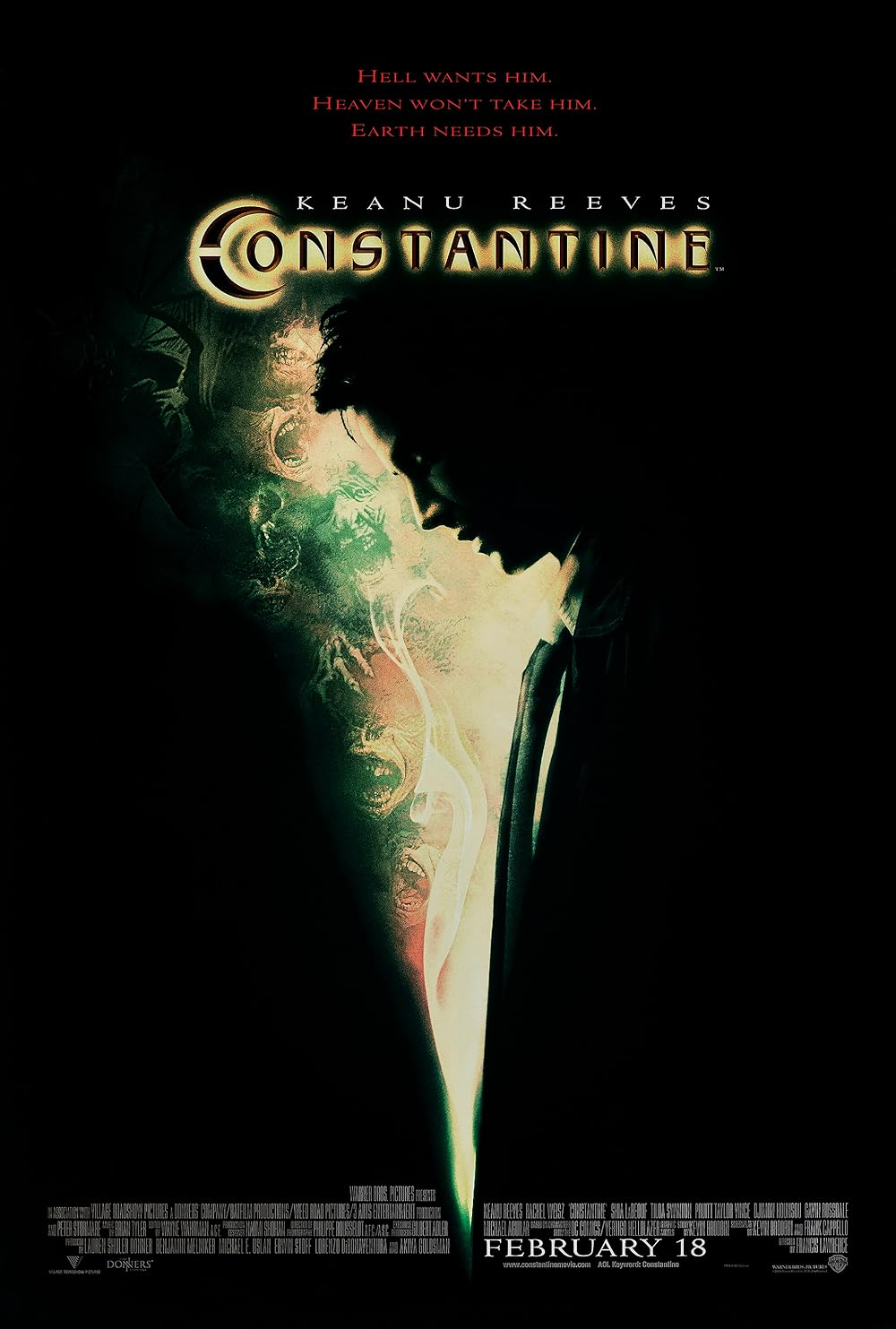 Constantine- Horror fantasy movies