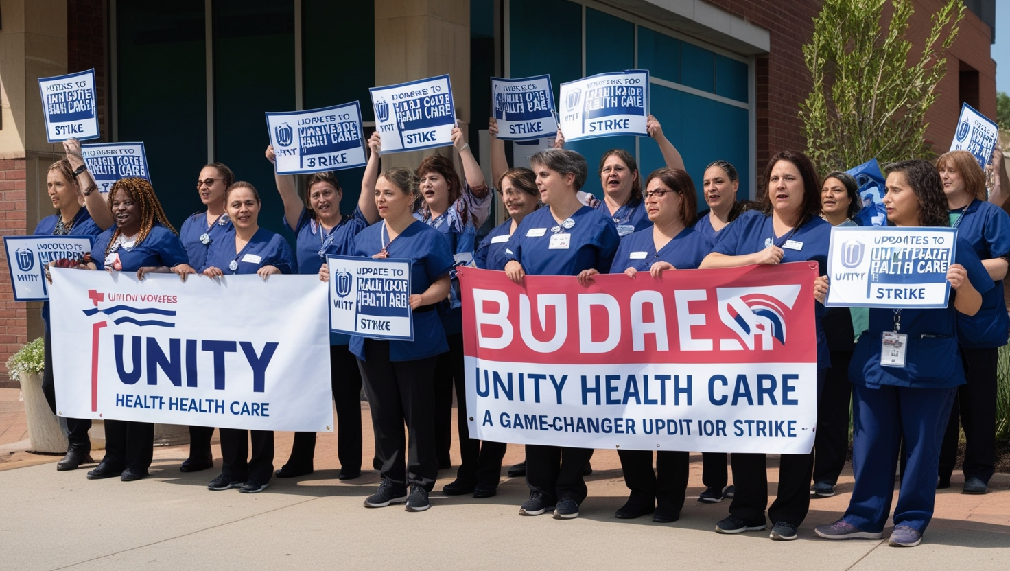 updates to unity health care strike