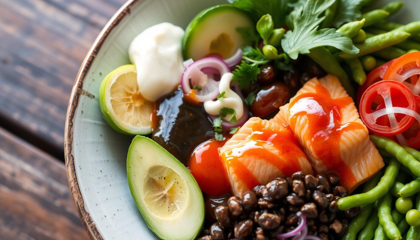 Salmon Bowl Sauce Combinations