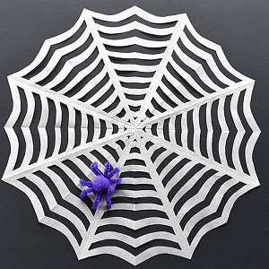 Paper Spiderwebs