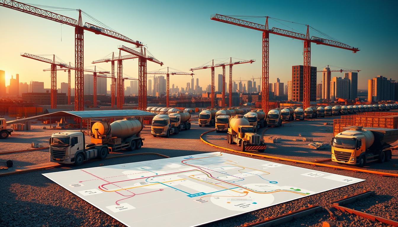 route optimization for material handling