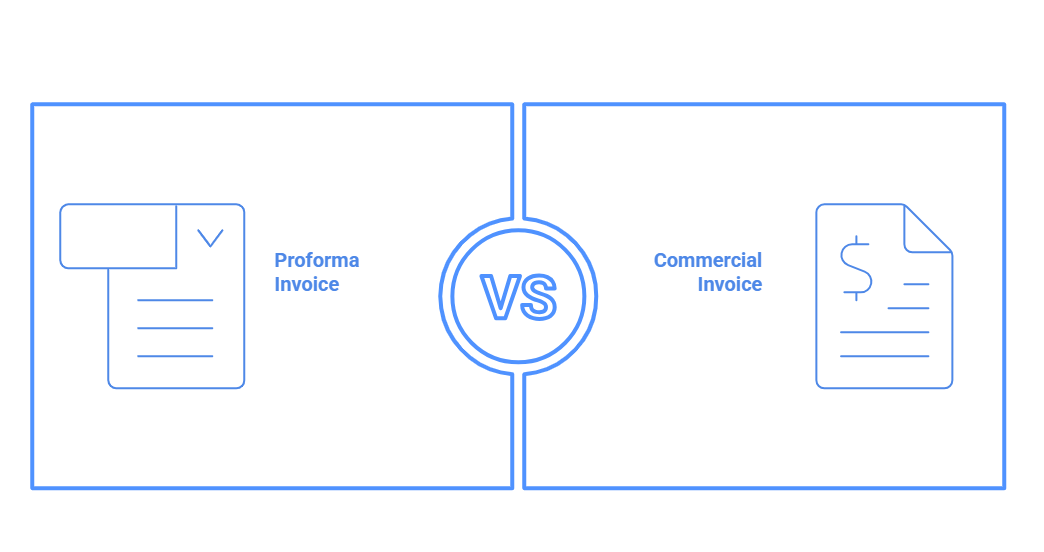 proforma invoice vs commercial invoice 
