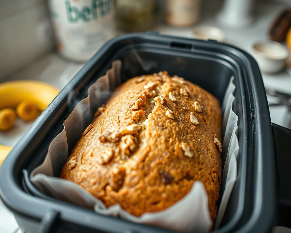 banana nut bread in breadmaker