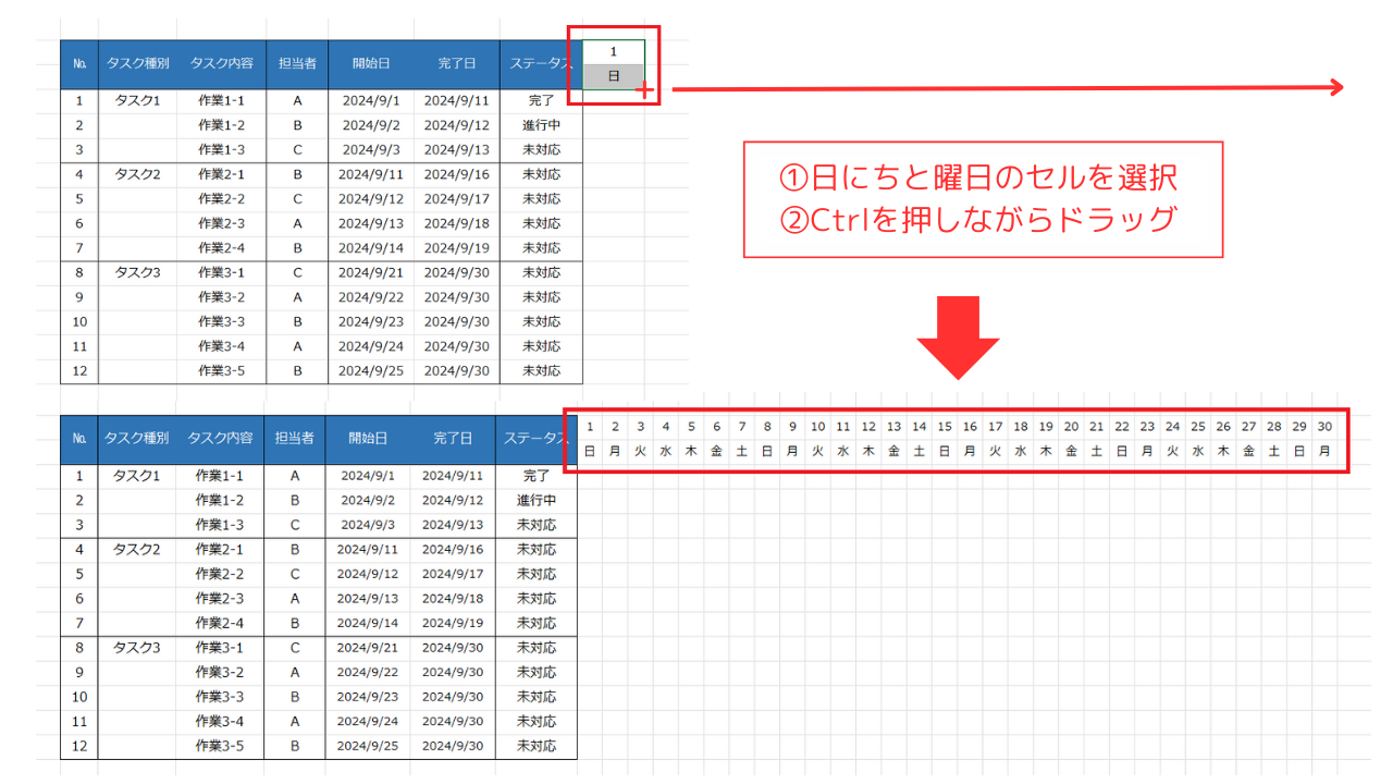 タスク管理画面5