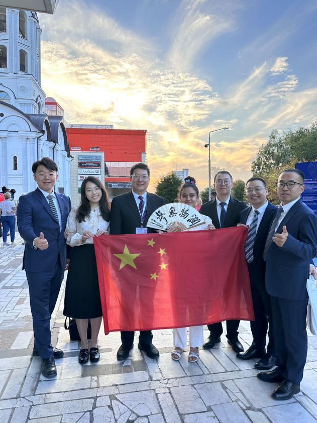 Photo 4 - Me with the Weibo company's delegation
