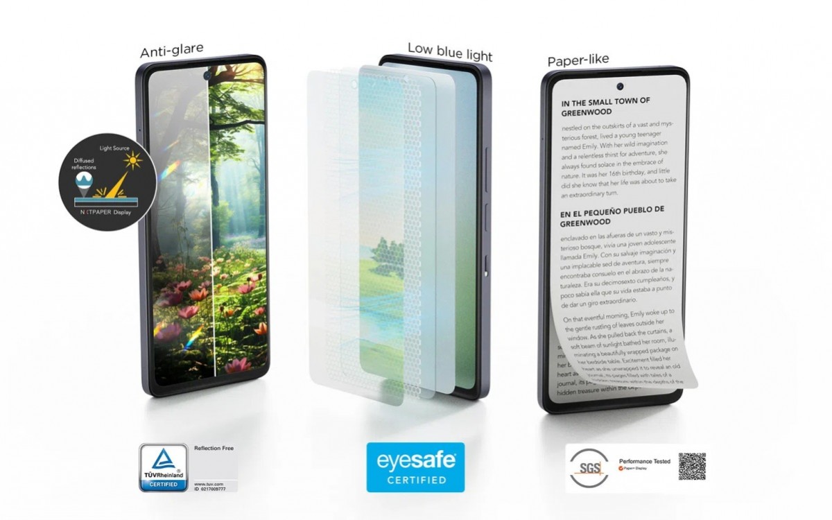 TCL dévoile ses nouveaux smartphones NxtPaper 50 et 50 Pro