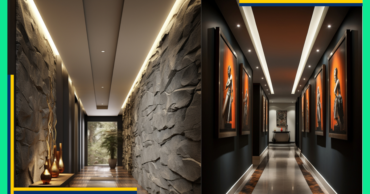 False ceilings, also known as drop ceilings, continue to top the list of New Ceiling Design ideas. They create a layered look while offering hidden space for wiring, lighting, and insulation.