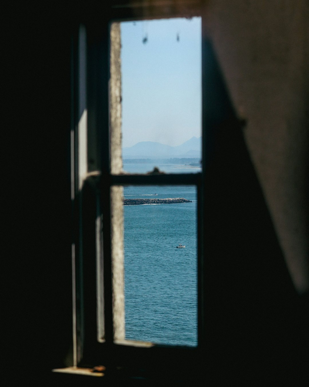 Sunlight streaming through window