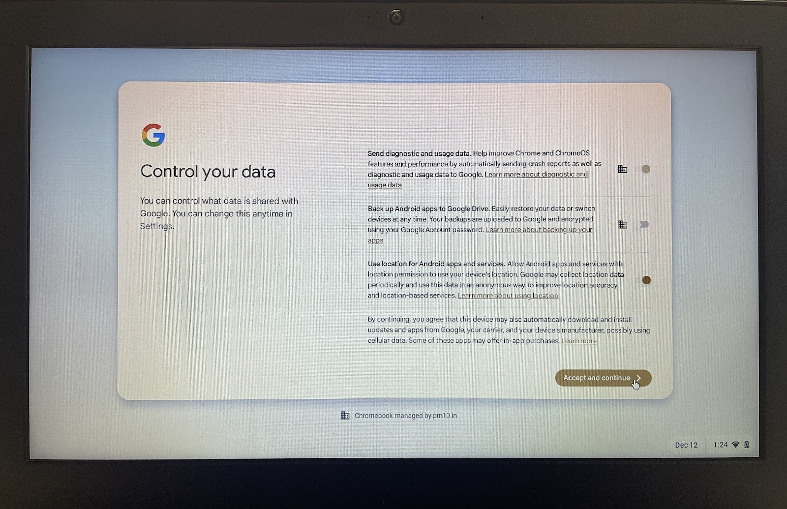 how to enterprise enroll a chromebook