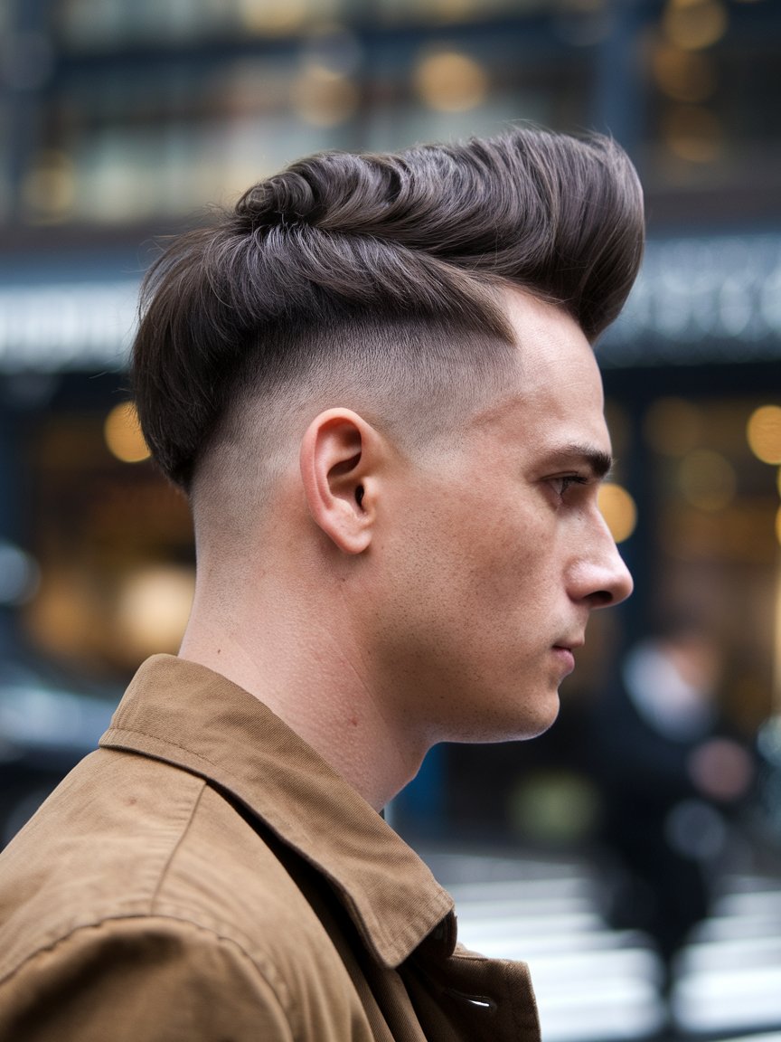 9. Taper Fade Mullet