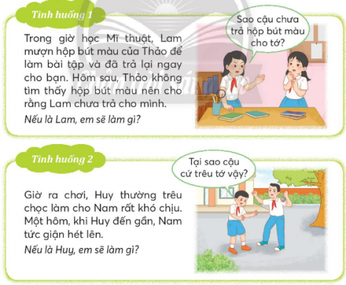 CHỦ ĐỀ 3: PHÁT TRIỂN MỐI QUAN HỆ VỚI THẦY CÔ VÀ BẠN BÈTUẦN 9