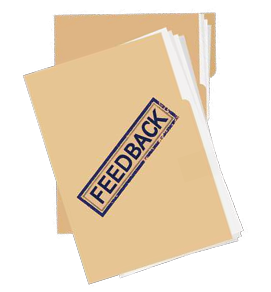 A file folder with a feedback stamp

AI-generated content may be incorrect.