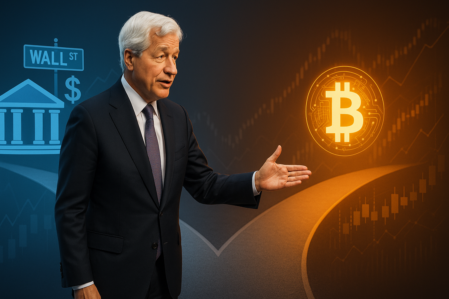 JPMorgan CEO Jamie Dimon has long been skeptical of Bitcoin but is now allowing client access to the cryptocurrency.