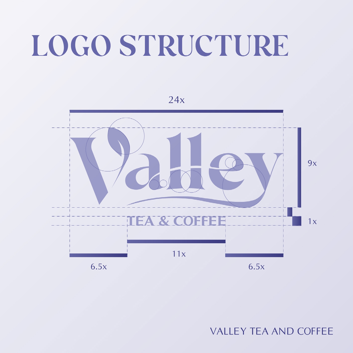 bộ nhận diện thương hiệu valley do VSS Corp thực hiện