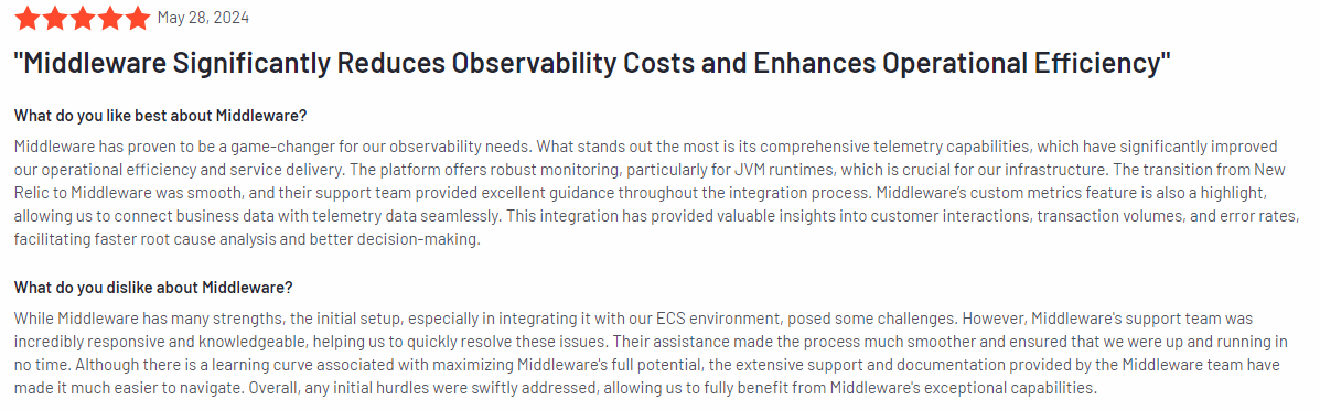 Middleware review