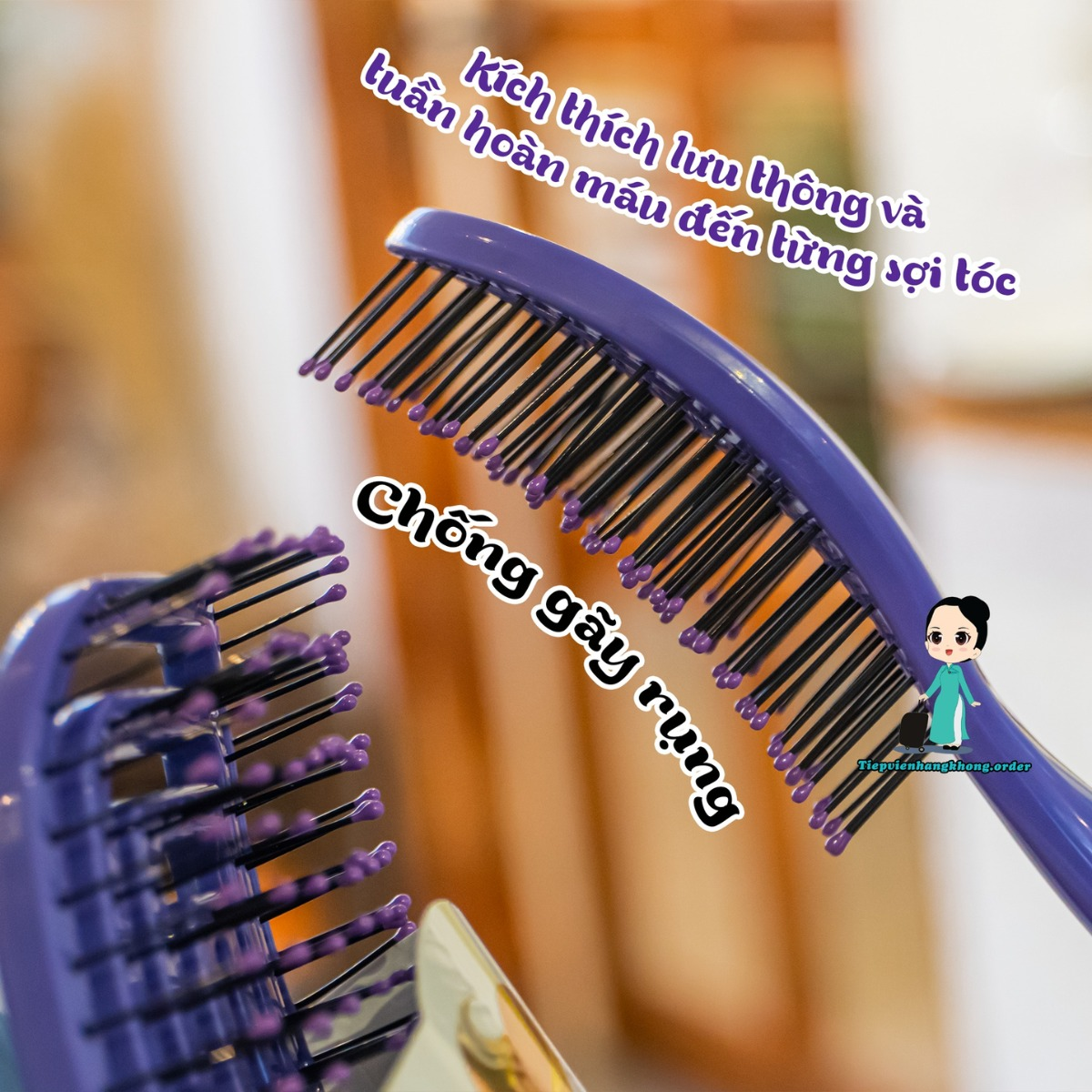 lược chải tóc