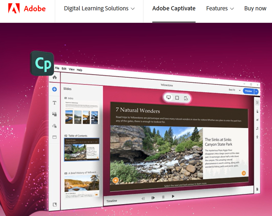 Adobe Captivate: Rich Features with Interoperability