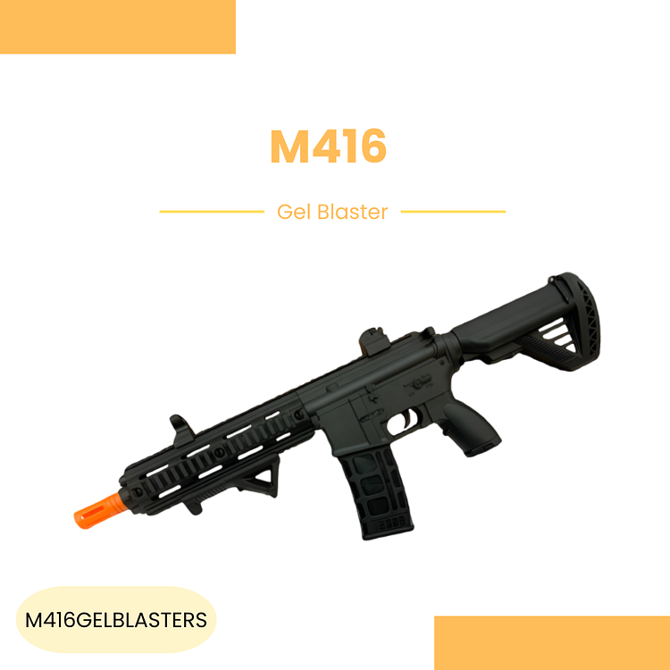 M416 Gel Blaster for safe and fun shooting games