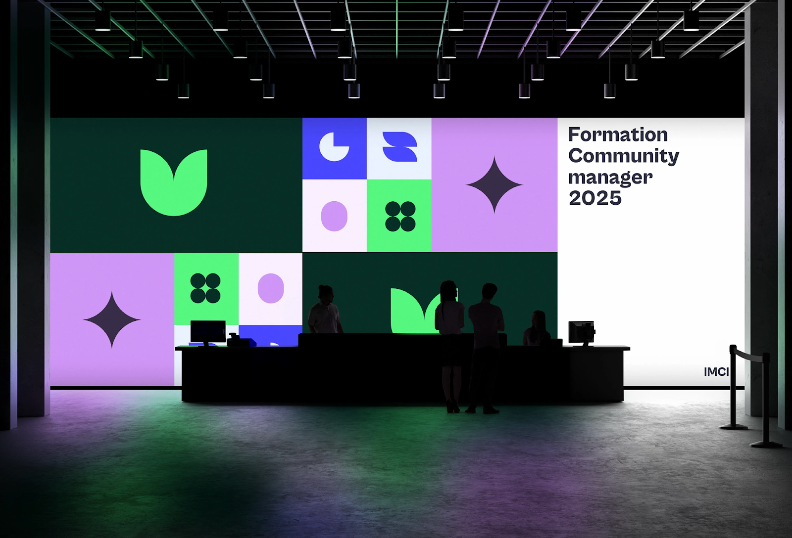 Image from the Crafting Digital Visual Identity: The IMCI Branding article on Abduzeedo