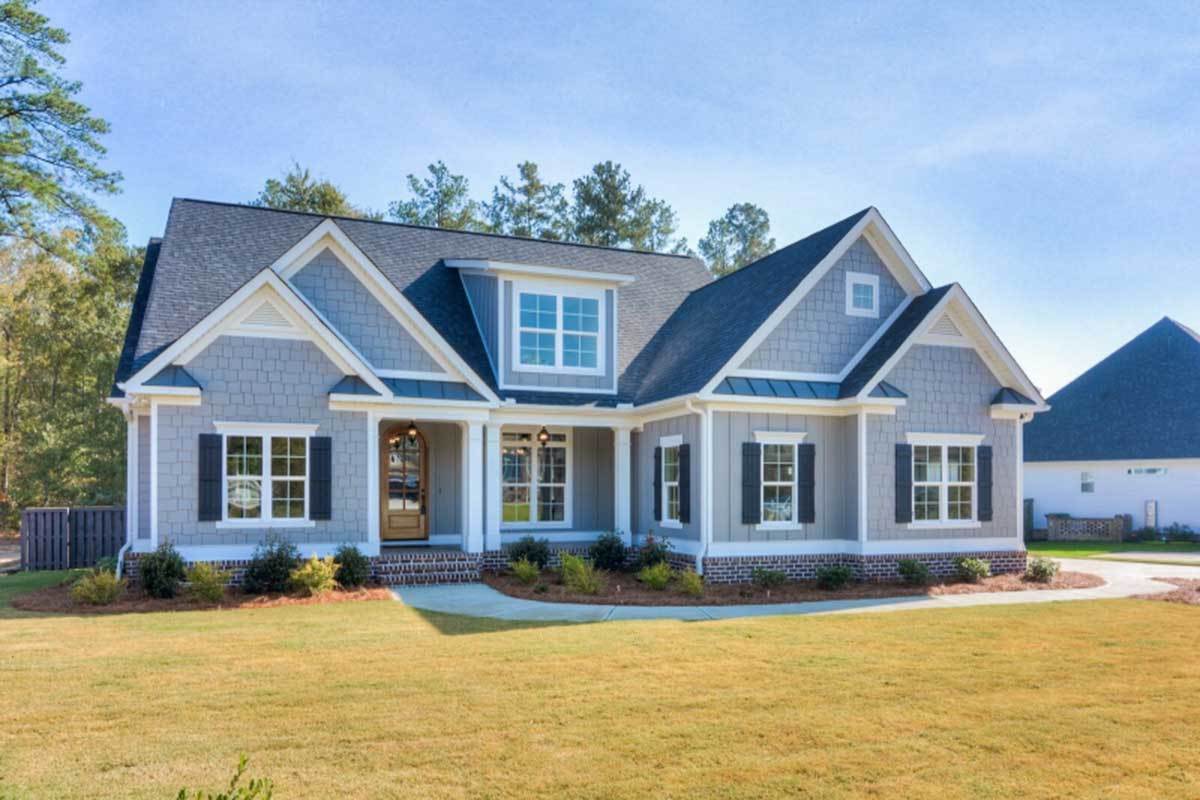 3-Bedroom Two-Story Coastal Cottage Home with Bonus Room