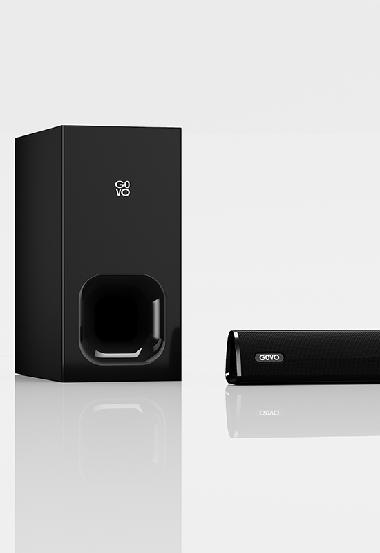 Gosurround 750 have only soundbar with woofer