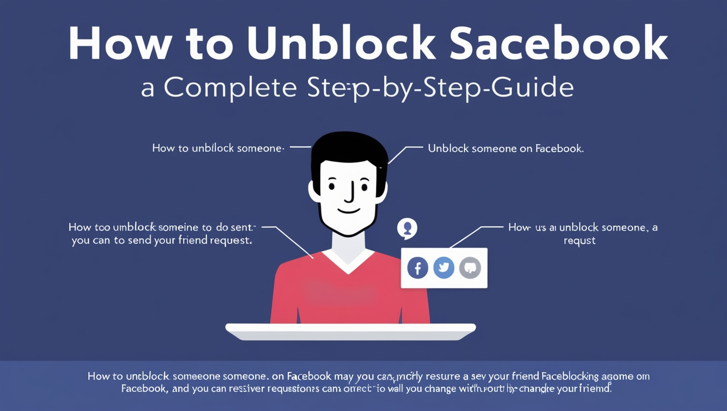 How to Unblock Someone on Facebook