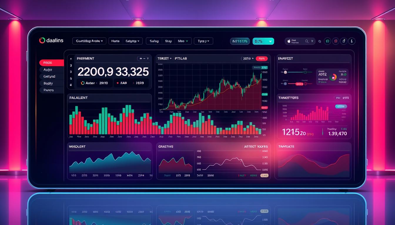 Handelsplattform-Dashboard