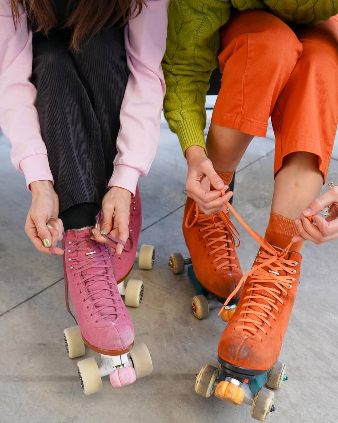 Rollerblading at Venice Beach