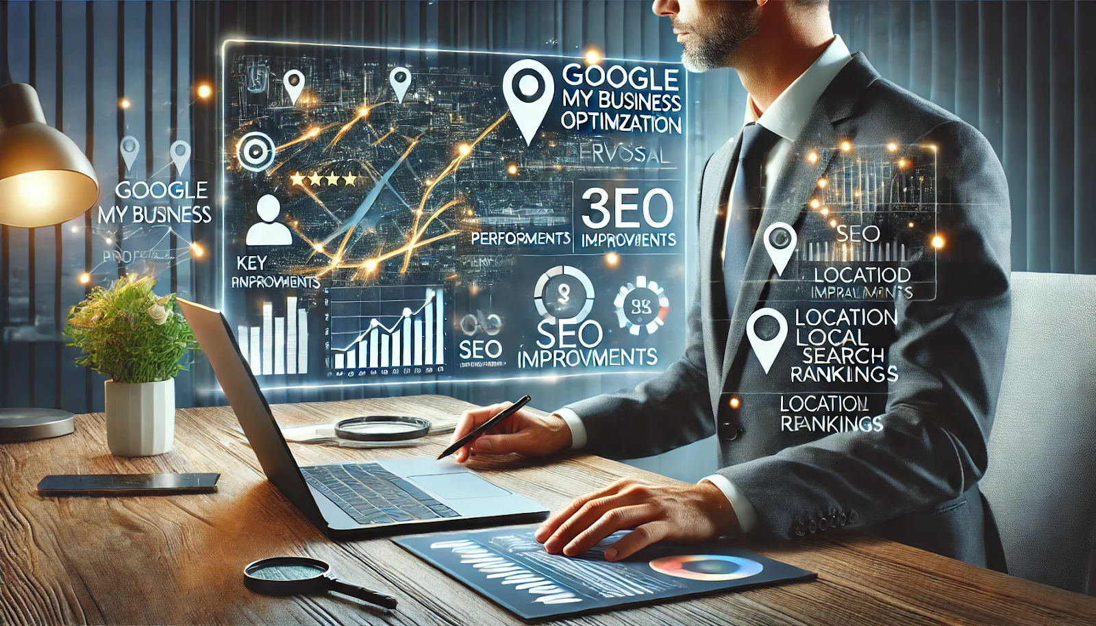 Citation Builder Pro service proposal banner highlighting comprehensive Google My Business optimization.