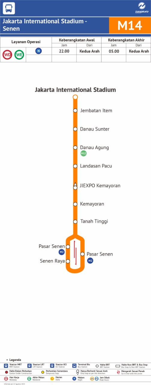 Terupdate! Rute Transportasi ke JIS via Kereta, Transjakarta, dll