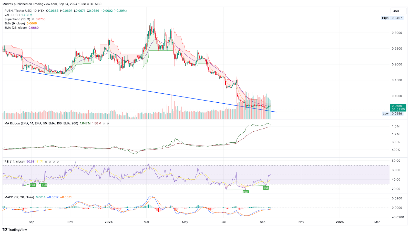 PUSH Price Prediction: 2024, 2025, 2030, and Beyond