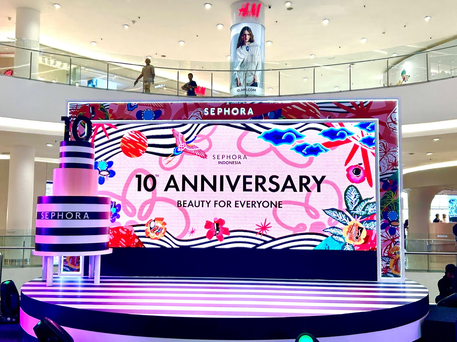 Perayaan 10 tahun Sephora Indonesia