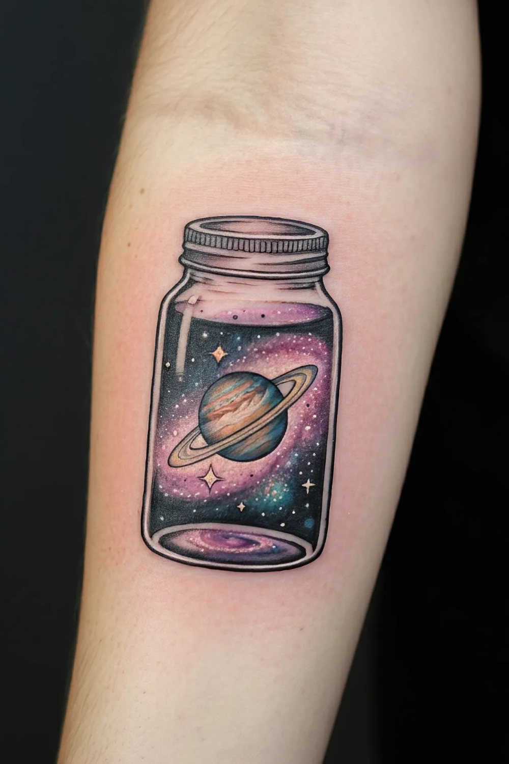 Glass Jupiter Tattoo
