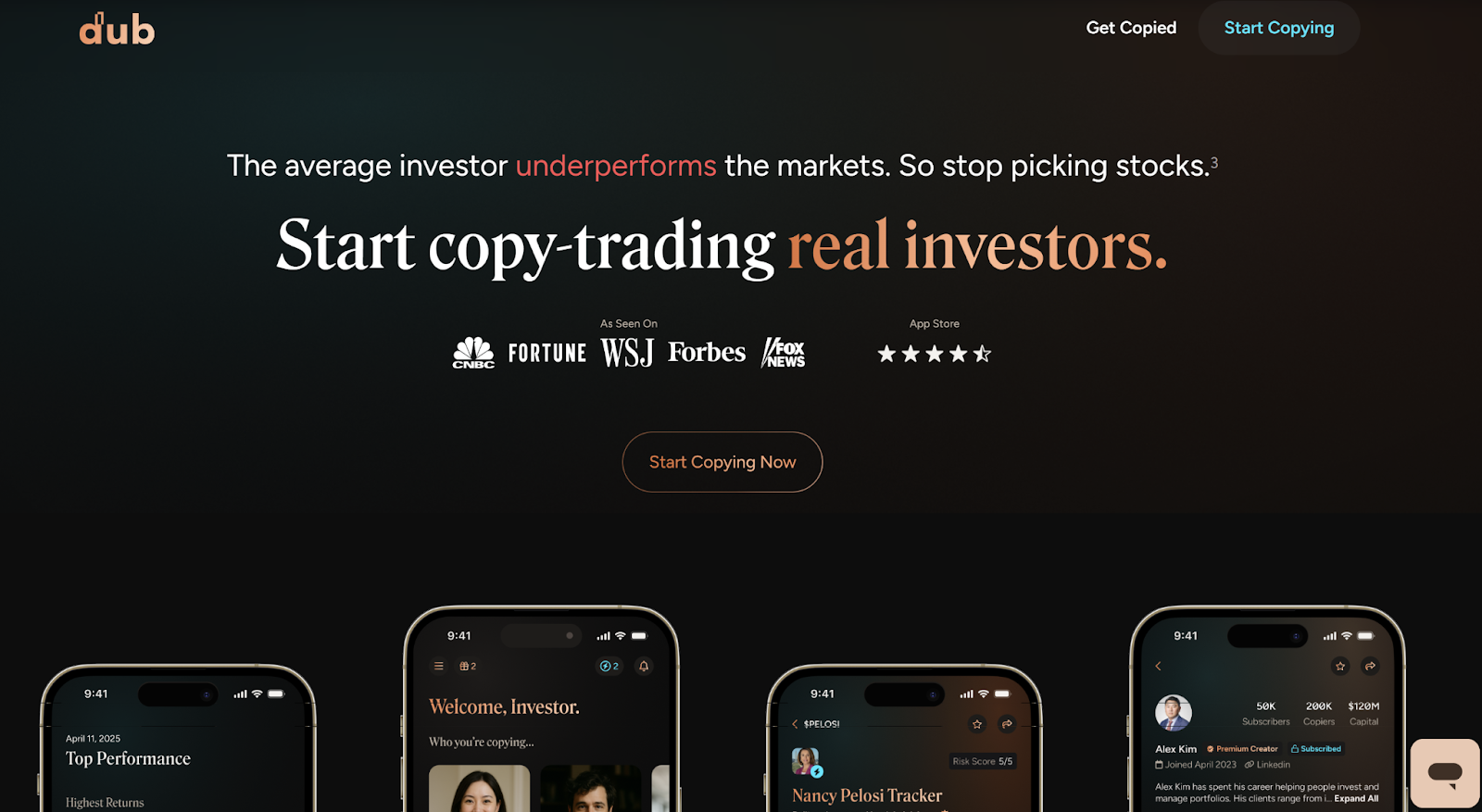 stock trading app development
