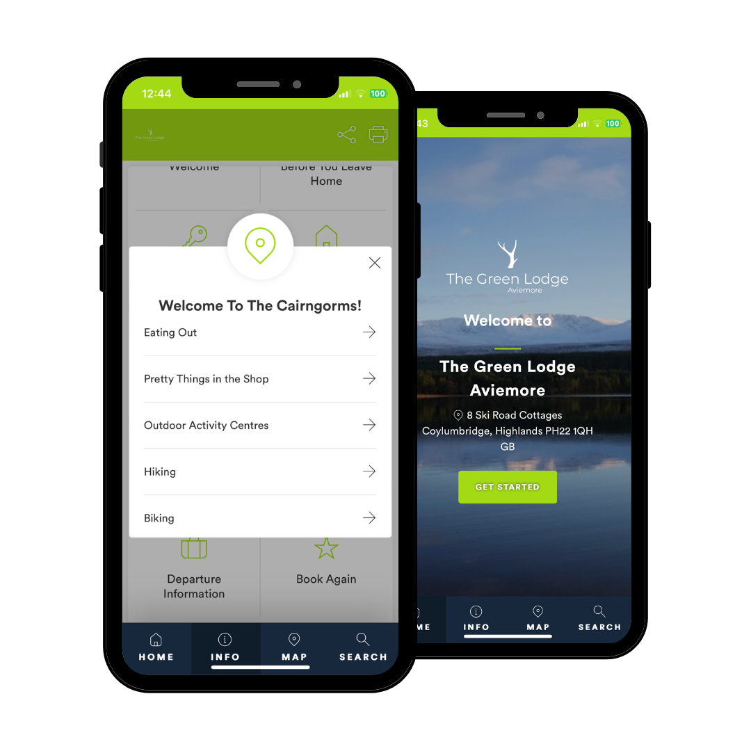 The Green Lodge Aviemore digital welcome book