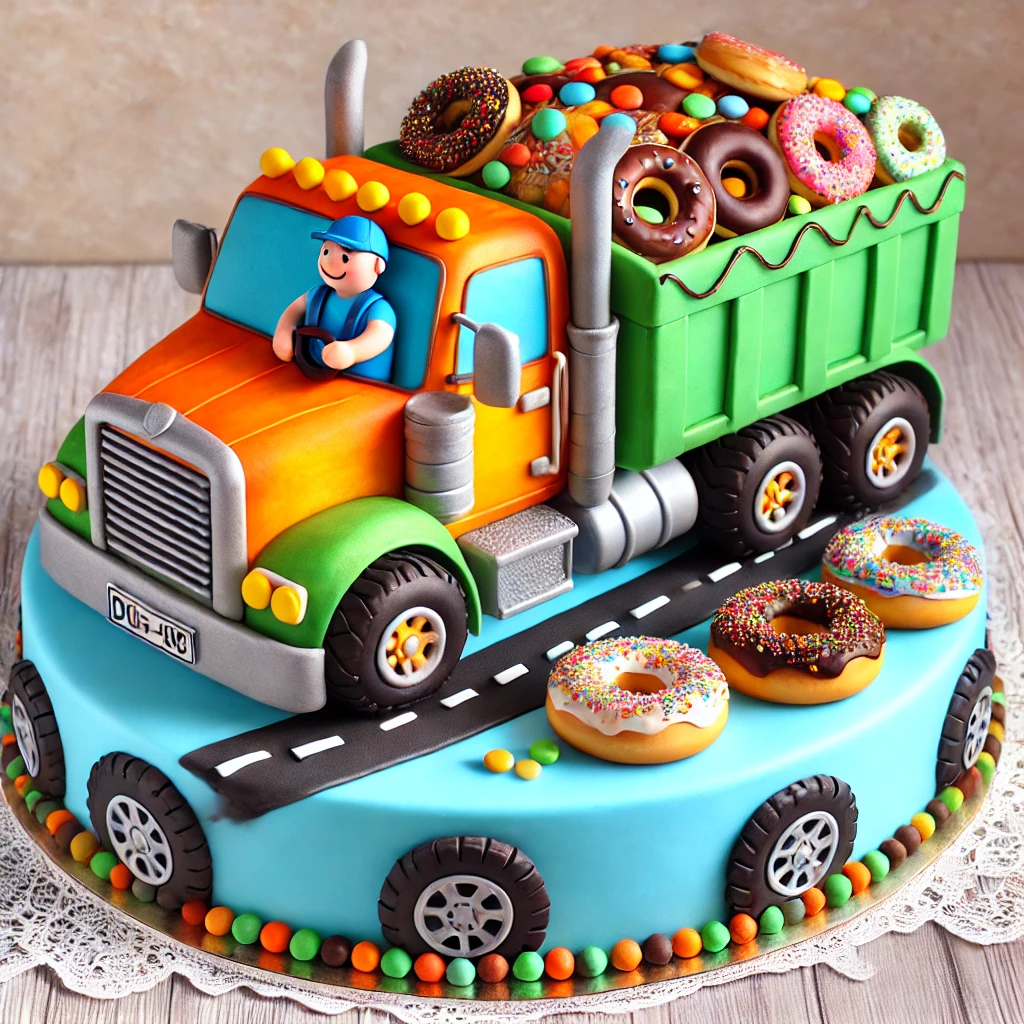 Truck Cake Design