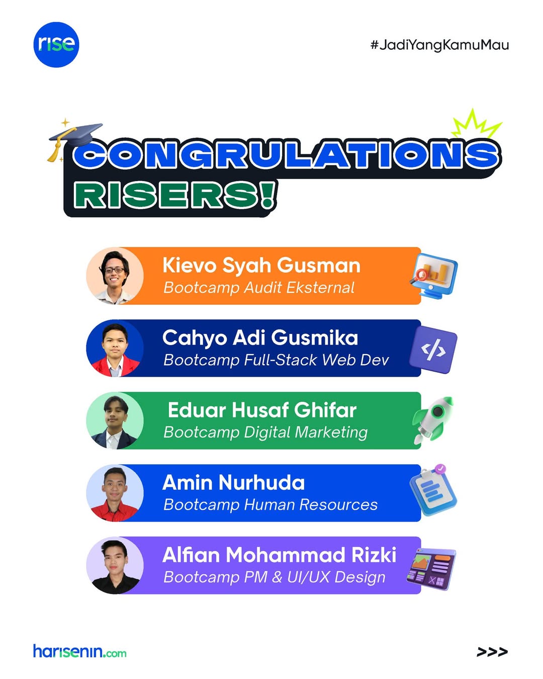 Penerima Beasiswa FTS Future Talent Scholarship Harisenin.com