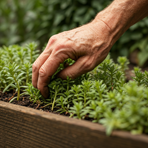 Weeding and Maintaining Your Skirret Patch