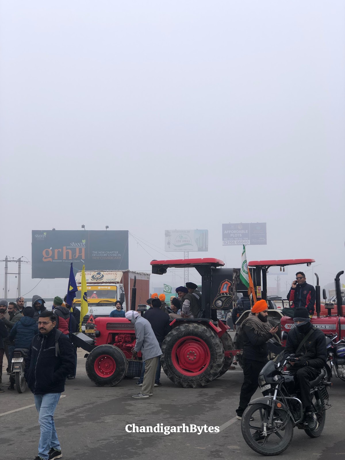 Farmers Protest Punjab Bandh