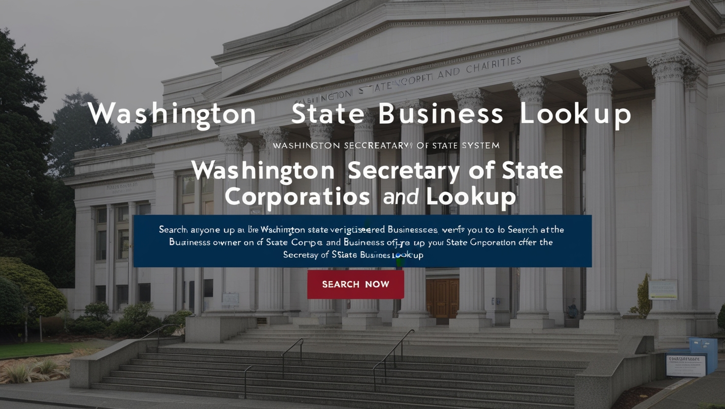 Washington State Business Lookup