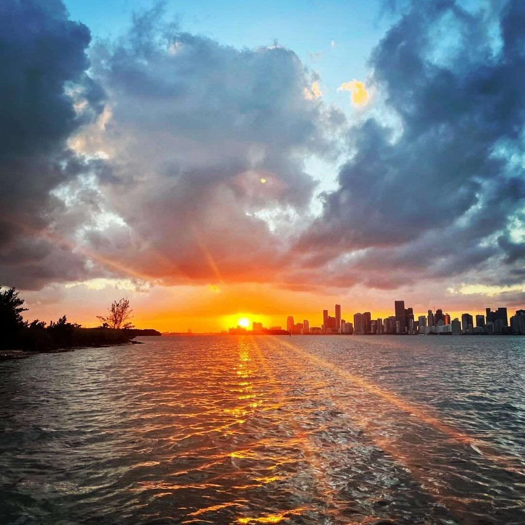 Cruise Biscayne Bay at Sunset