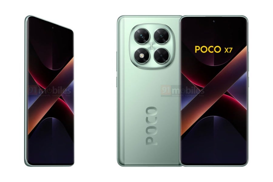 Poco X7 Hijau