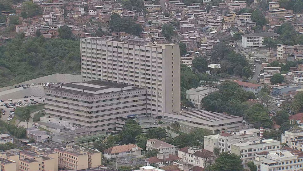 Hospital Marclio Dias, no Lins de Vasconcelos, na Zona Norte do Rio de Janeiro  Foto: Reproduo/ TV Globo