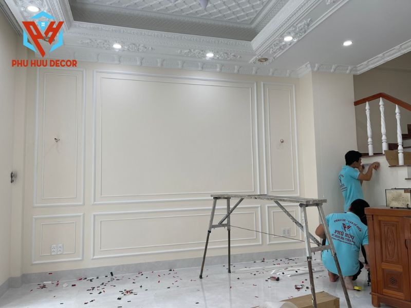 Phào chỉ nhựa được yêu thích sử dụng tại Bạc Liêu