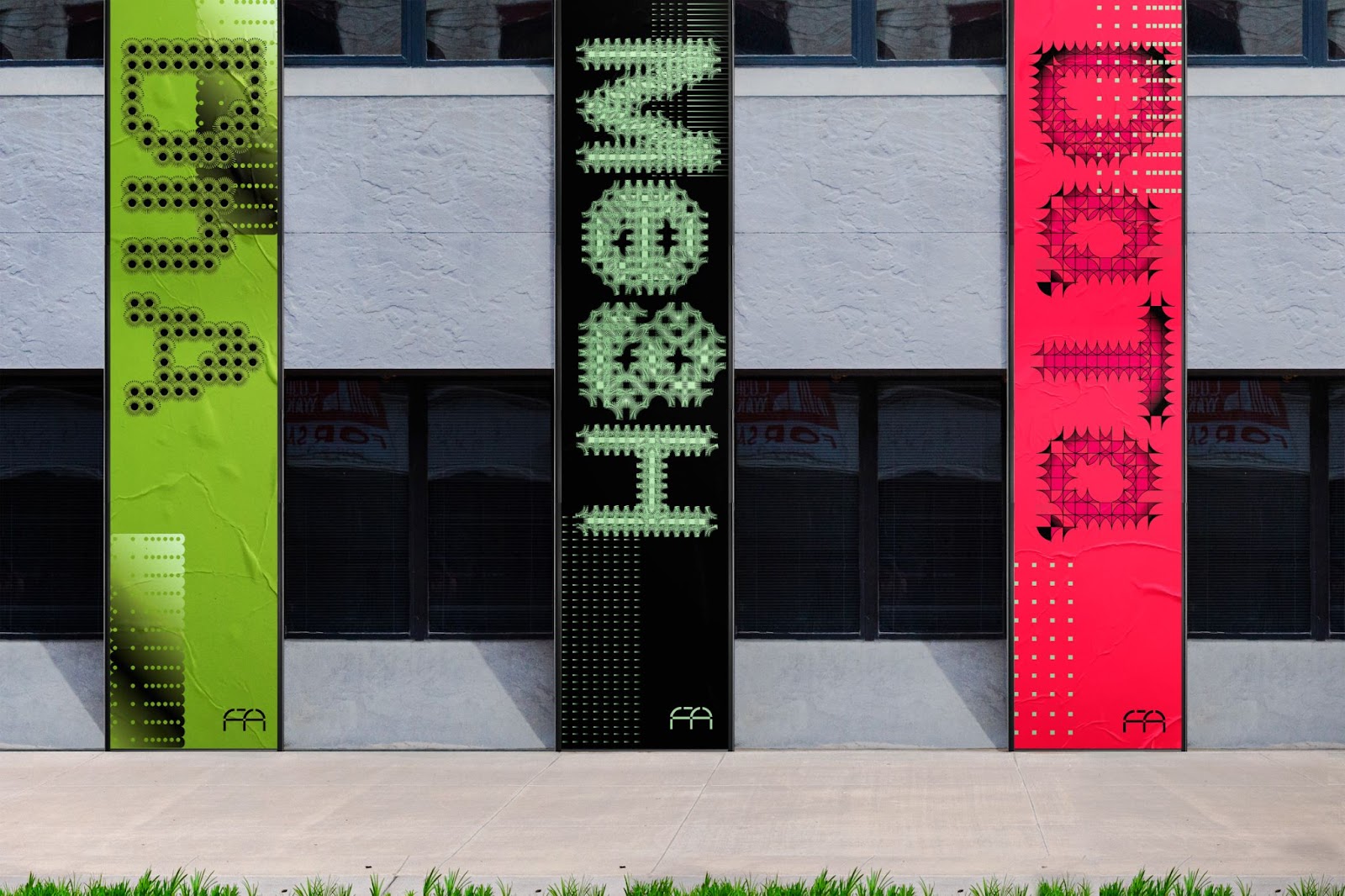 Image from the Typography in Motion: A Breathing Digital System article on Abduzeedo